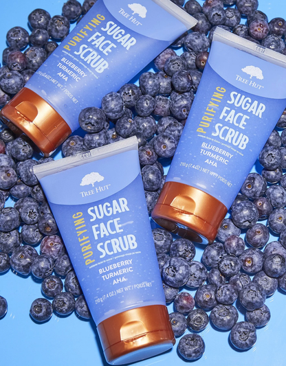TREE HUT FACE SCRUB BLUEBERRY TURMERIC