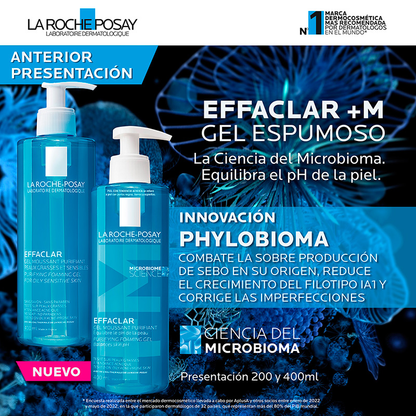 LA ROCHE POSAY EFFACLAR FOAMING GEL 400ML