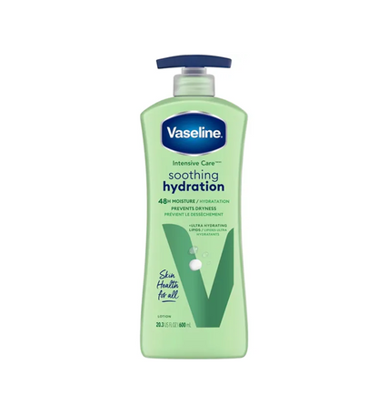 VASELINE SOOTHING HYDRATION 600ML