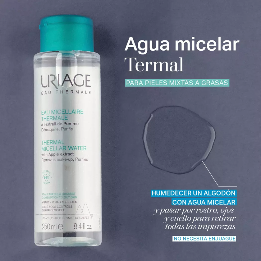URIAGE HYSEAC THERMAL MICELLAR WATER 250ML