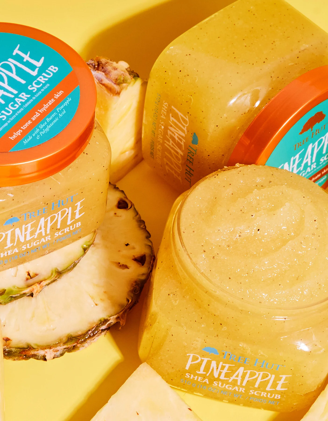 TREE HUT SCRUB PINEAPPLE