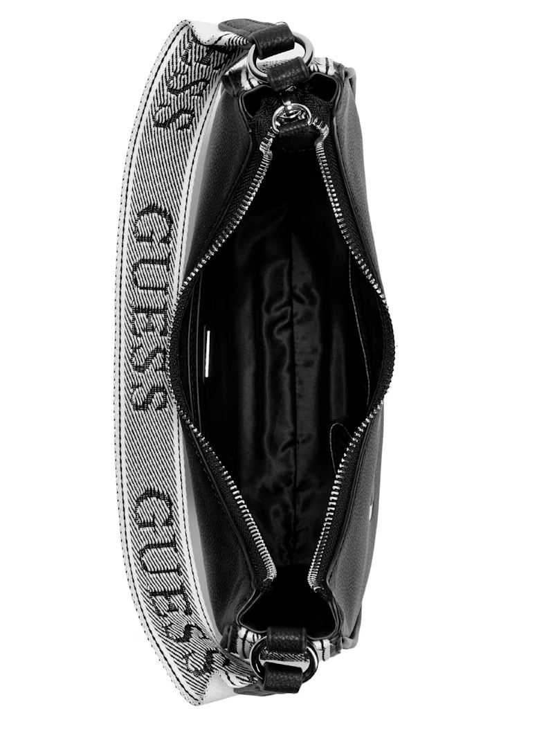 GUESS SHOULDER BAG ROSSE BLACK MULTI