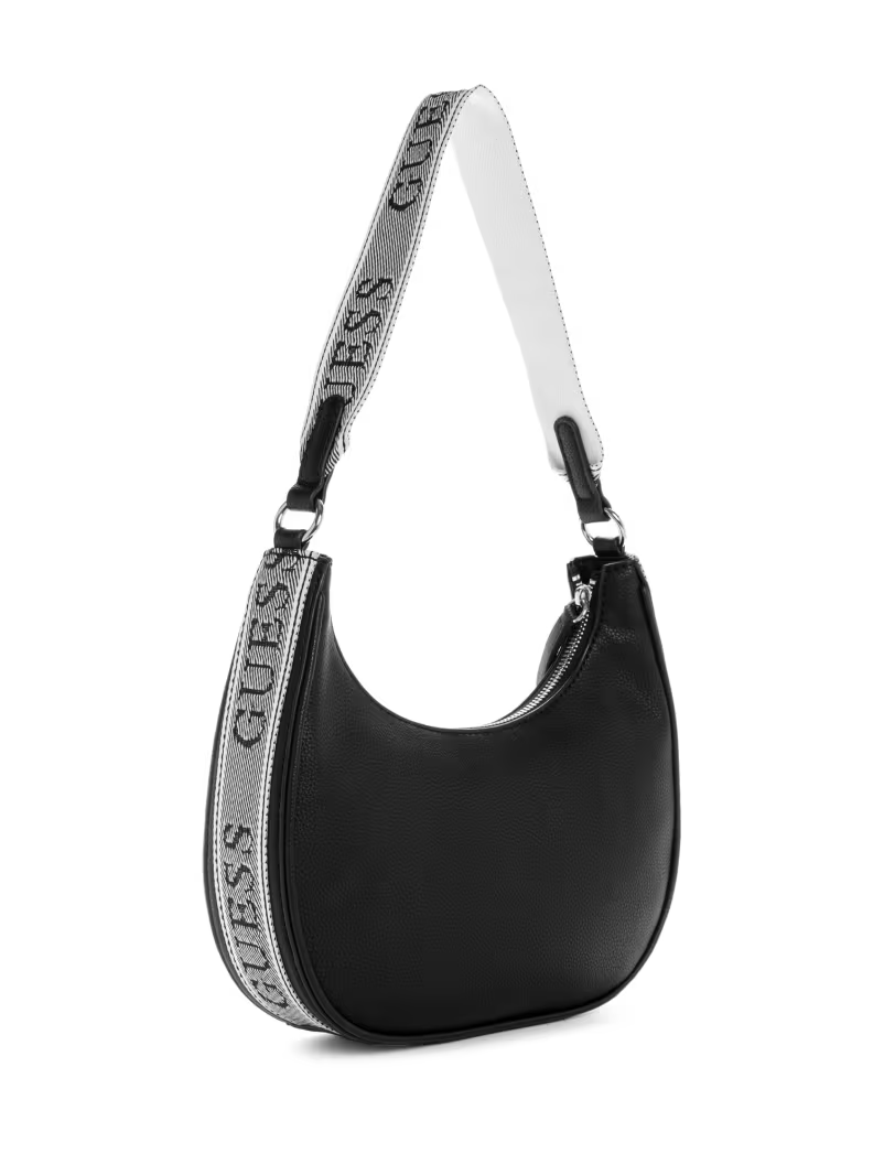 GUESS SHOULDER BAG ROSSE BLACK MULTI