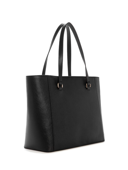 GUESS MAXI TOTE BAG DELTONA BLACK