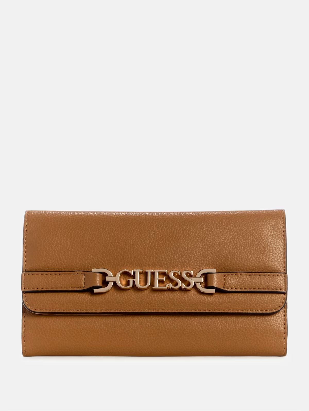 GUESS BILLETERA RHIANNON SLG SADDLE TAN
