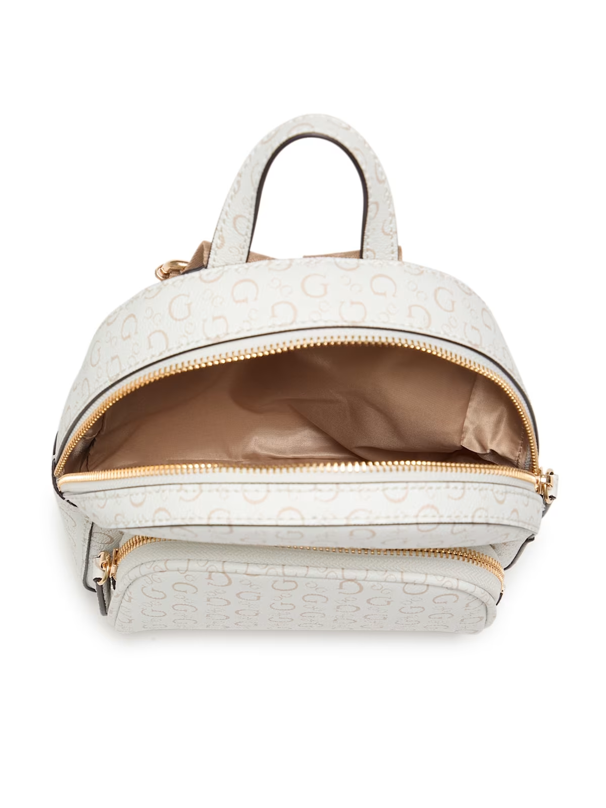 GUESS MOCHILA ELDORIA MINI WHITE
