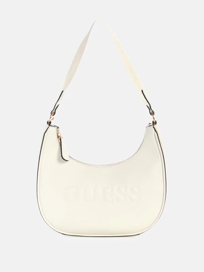 GUESS SHOULDER BAG ROSSE MILK