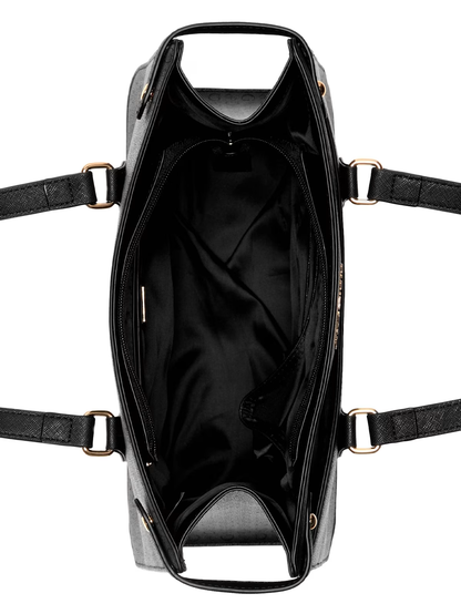 GUESS CARTERA AVON PARK TOTE BAG COAL