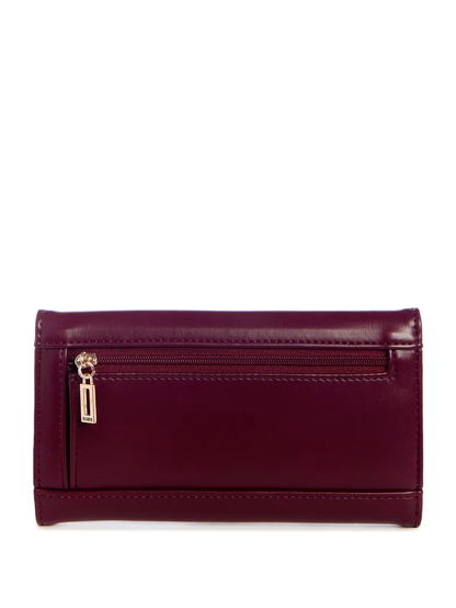 GUESS BILLETERA DEMELZA SLG OXBLOOD