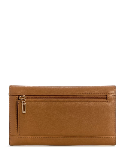 GUESS BILLETERA RHIANNON SLG SADDLE TAN