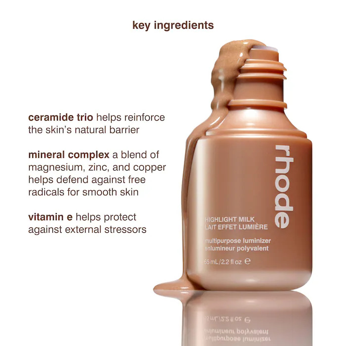 RHODE HIGHLIGHT MILK MULTIPURPOSE LUMINIZER 65ML