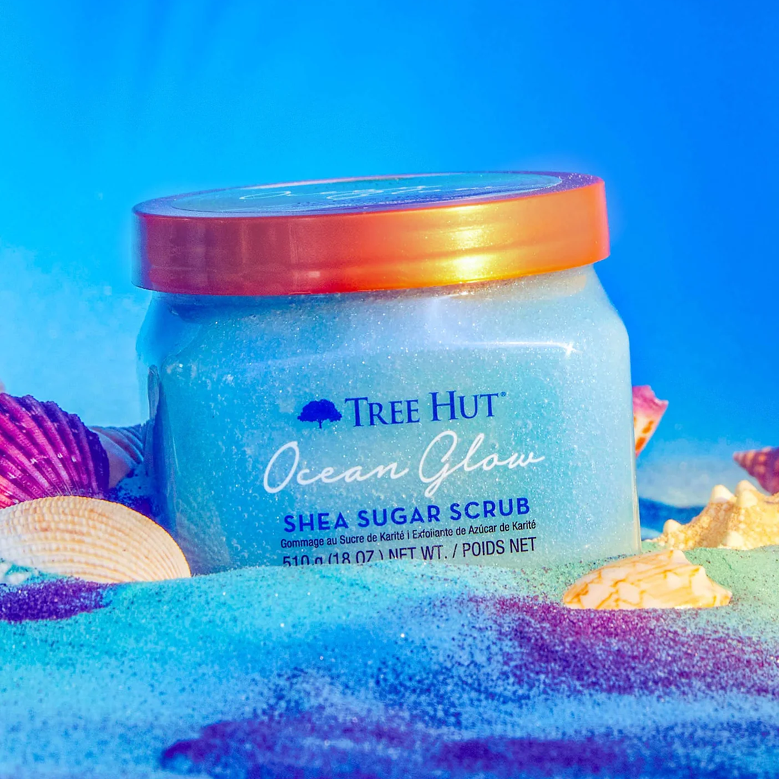 TREE HUT SCRUB OCEAN GLOW