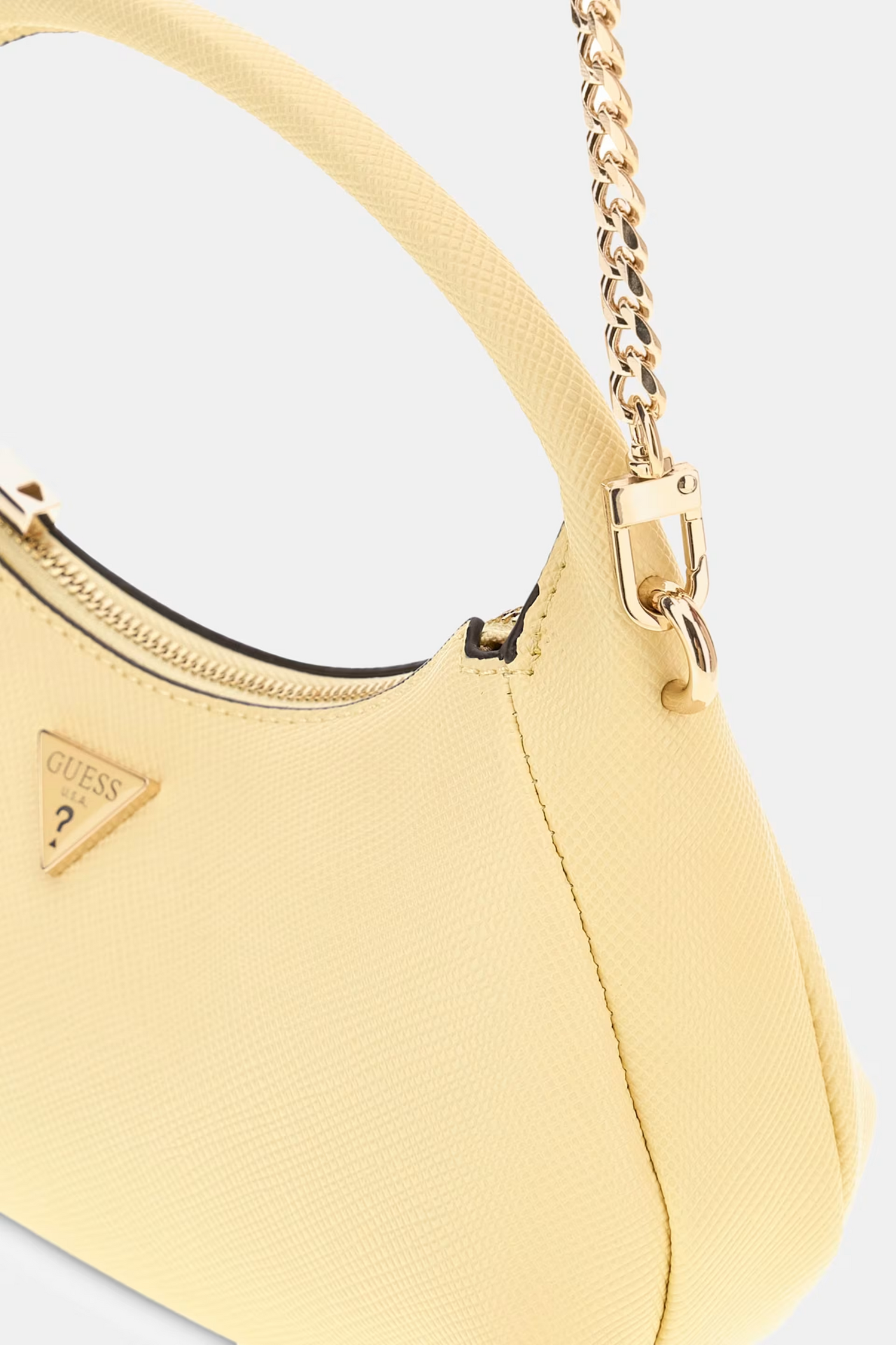 GUESS CARTERA HOBO GILDA PALE YELLOW