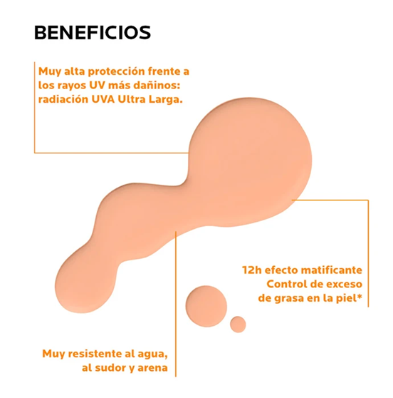 LA ROCHE POSAY ANTHELIOS UVMUNE CON COLOR FLUIDO OIL CONTROL 50 ML