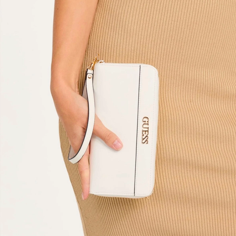 GUESS BILLETERA HARLESTON WHITE