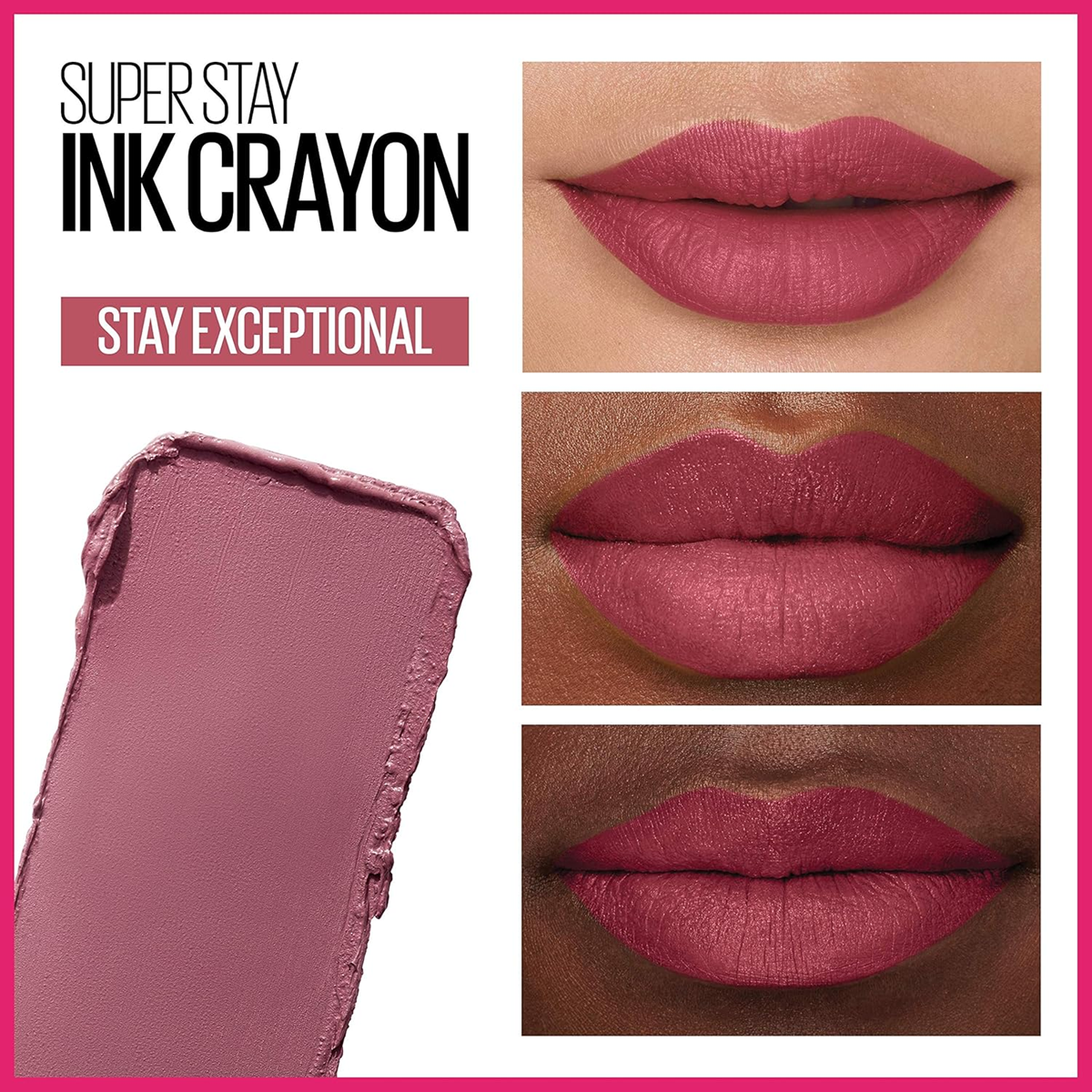 MAYBELLINE SUPER STAY INK CRAYON MATTE LIPSTICK