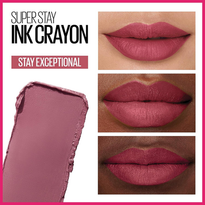 MAYBELLINE SUPER STAY INK CRAYON MATTE LIPSTICK