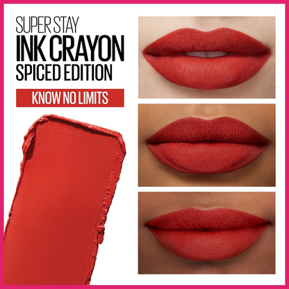 MAYBELLINE SUPER STAY INK CRAYON MATTE LIPSTICK