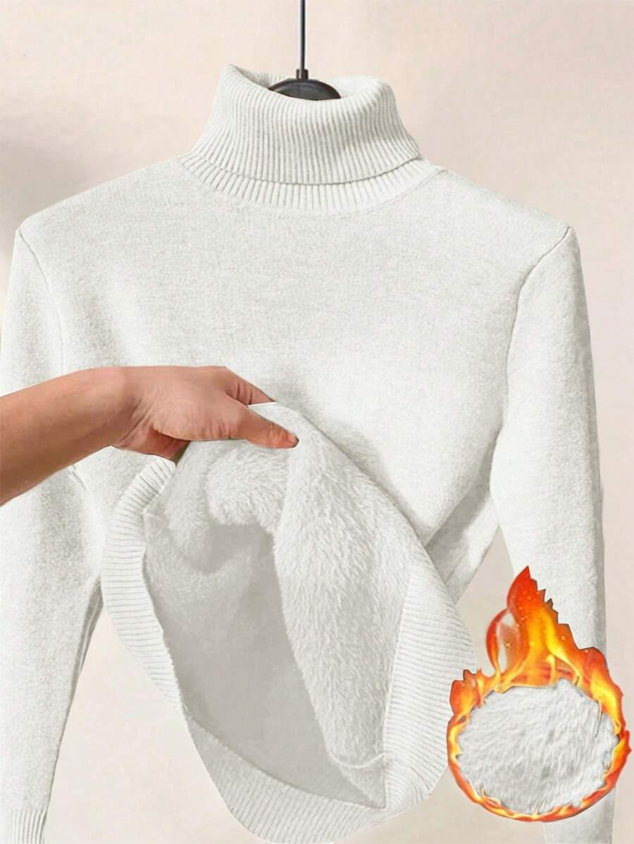 SWEATER CUELLO ALTO TÉRMICO