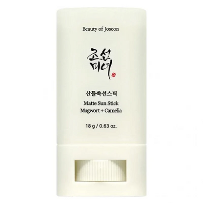 BEAUTY OF JOSEON MATTE SUN STICK MUGWORT +CAMELIA SPF50 PA++++
