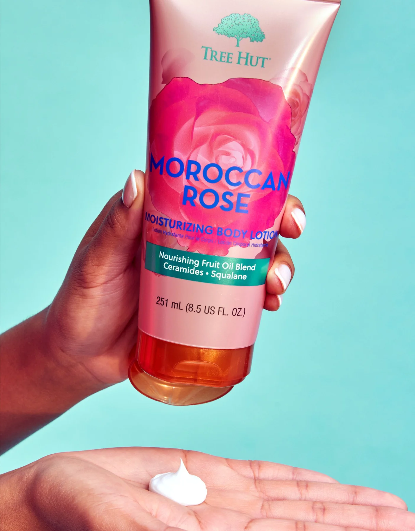 TREE HUT BODY LOTION MOROCCAN ROSE