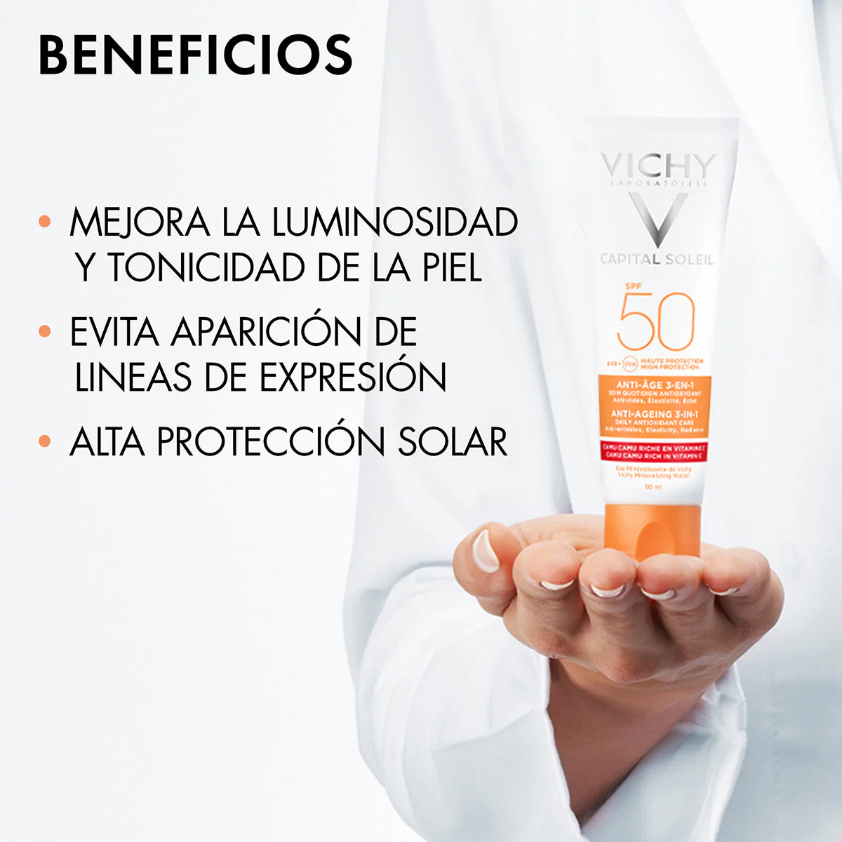 VICHY CAPITAL SOLEIL ANTI-AGE SPF50+ 50ML