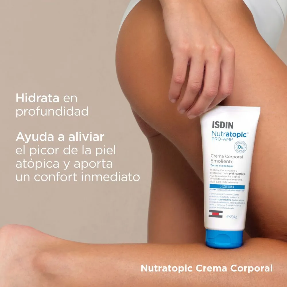 ISDIN NUTRATOPIC PRO-AMP BODY CREAM 204ML