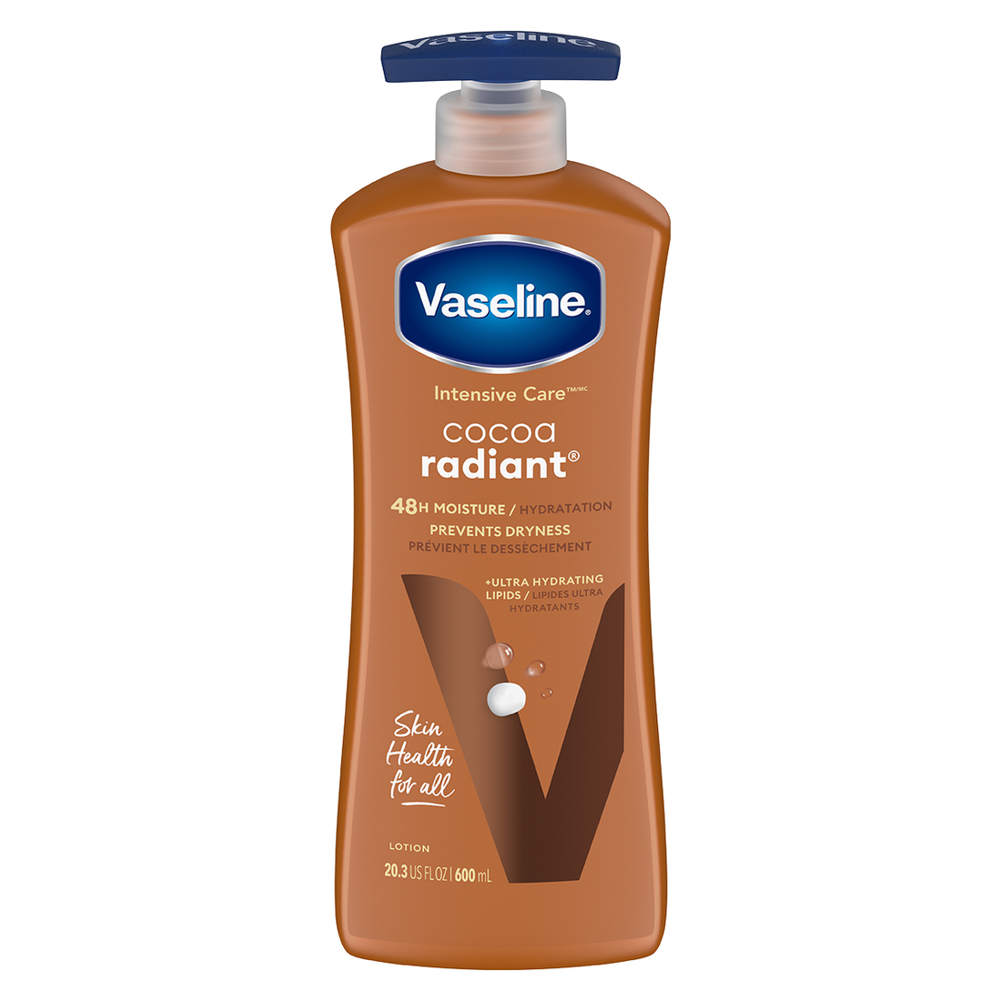 VASELINE COCOA RADIANT 600ML
