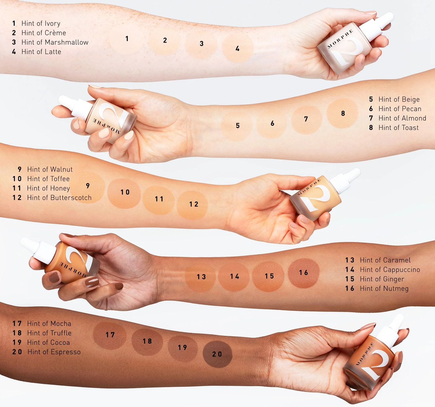 MORPHE 2 HINT SKIN TINT - HINT OF ALMOND