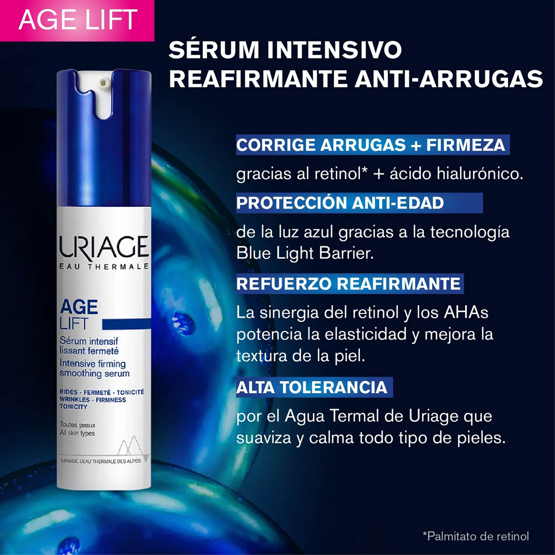 URIAGE AGE LIFT SERUM INTENSIVO 30ML