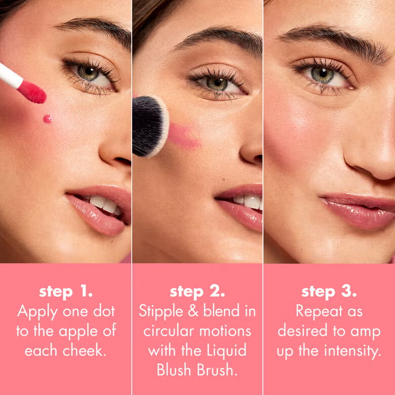 ELF CAMO LIQUID BLUSH - COMIN IN HOT PINK
