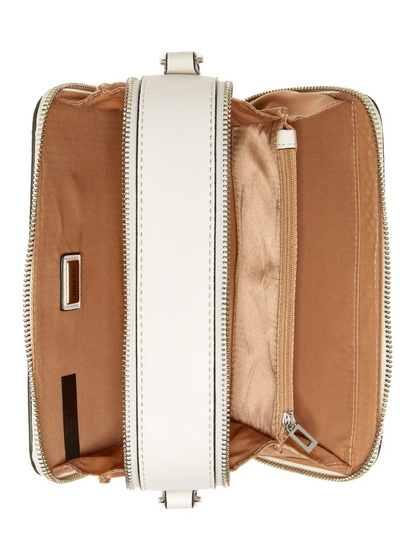 GUESS CROSSBODY LEWISTOWN - WHITE MULTI