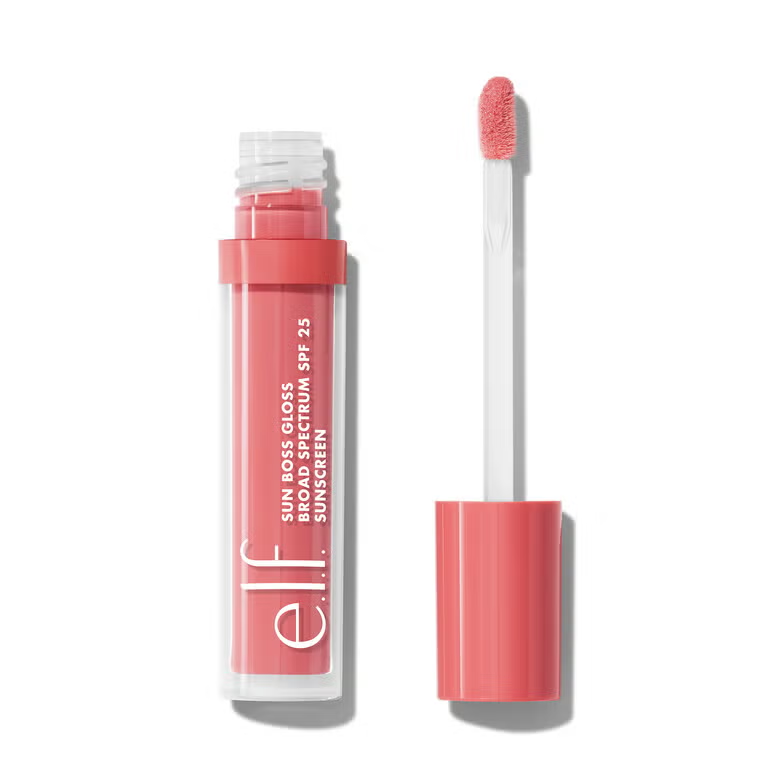 ELF SUN BOSS GLOSS SPF25 - BLUSH MUCH?