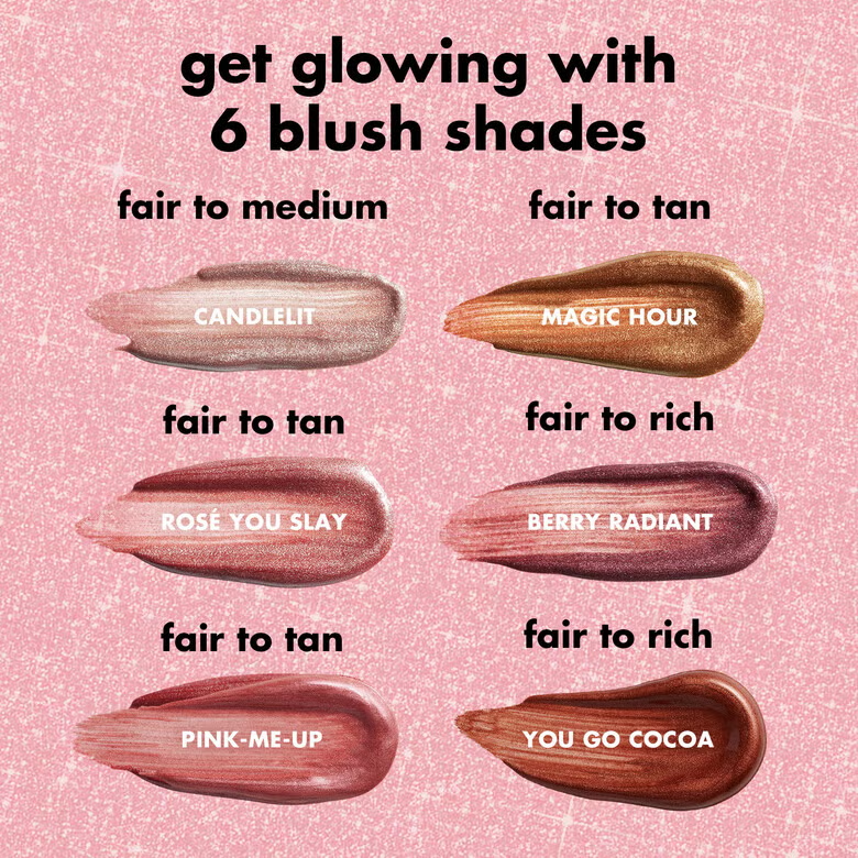 ELF HALO GLOW BLUSH BEAUTY WAND - ROSE YOU SLAY