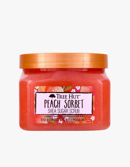 TREE HUT SCRUB PEACH SORBET