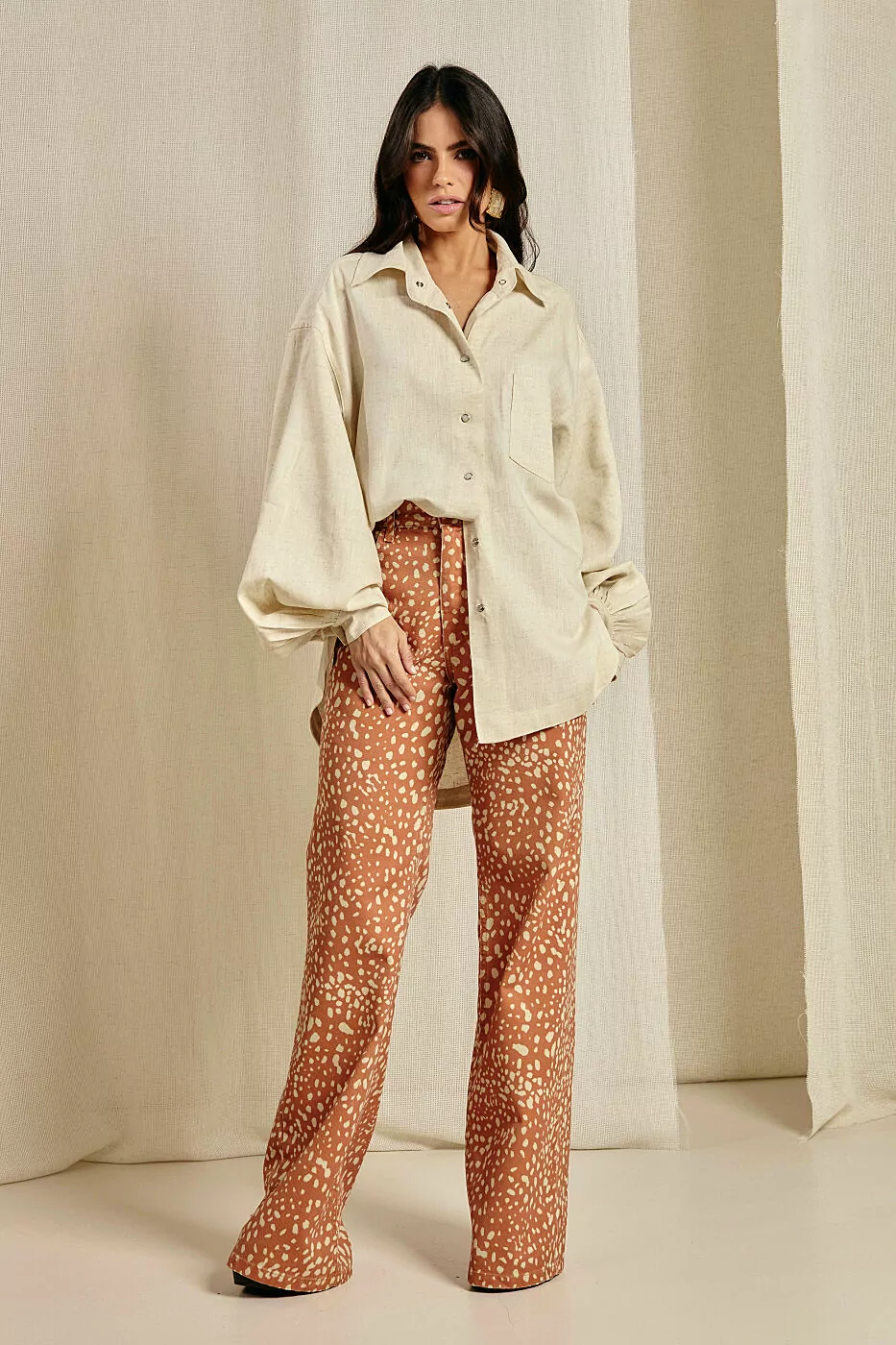 PANTALON JEANS BAMBI PRINT