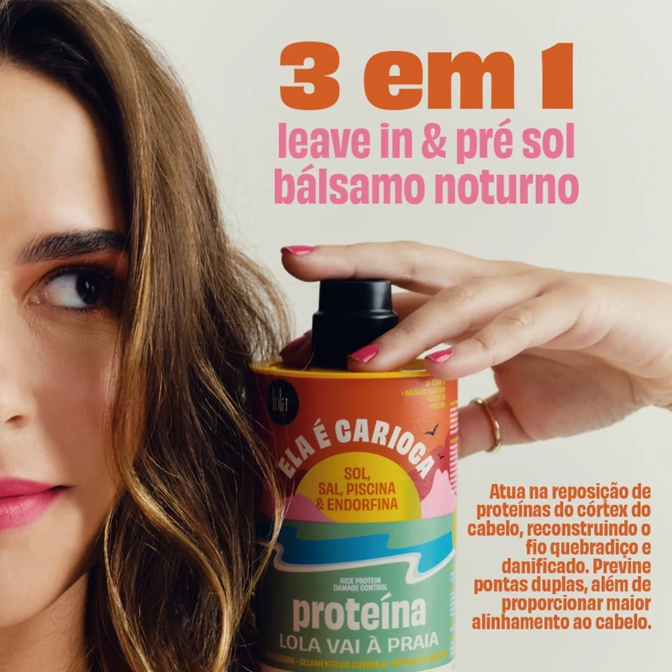 LOLA COSMETICS ELA E CARIOCA PROTEINA 500ML