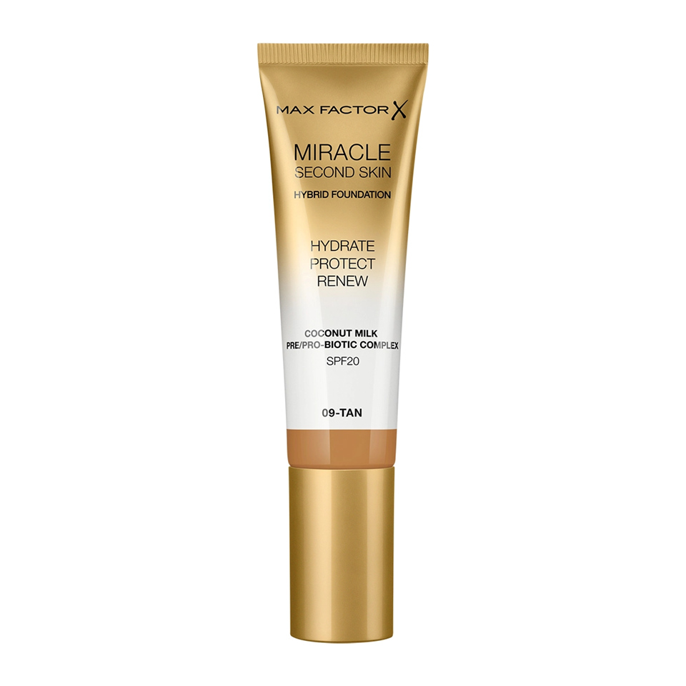 MAX FACTOR MIRACLE SECOND SKIN 09 - TAN