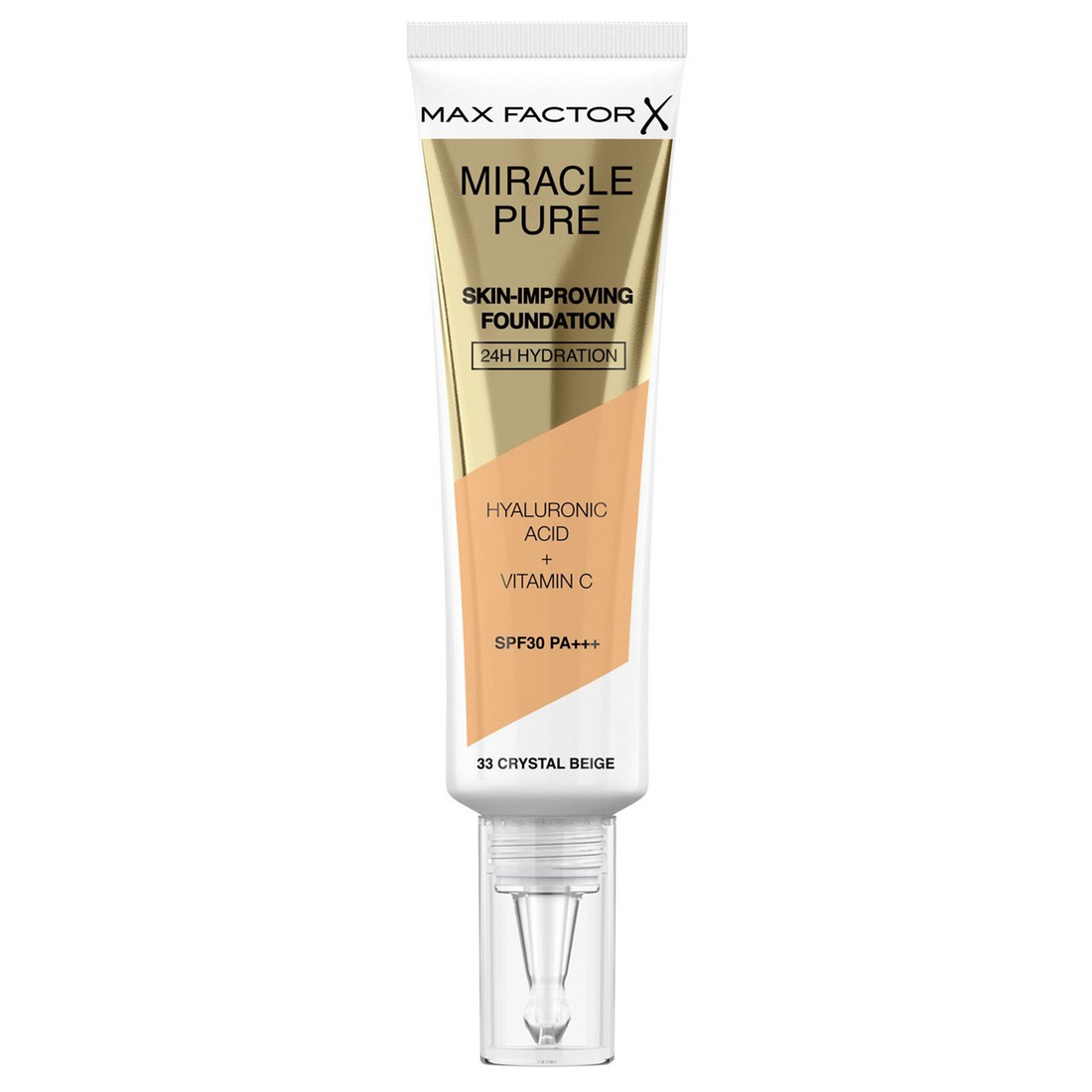 MAX FACTOR SKIN-IMPROVING FOUNDATION 33 CRYSTAL BEIGE