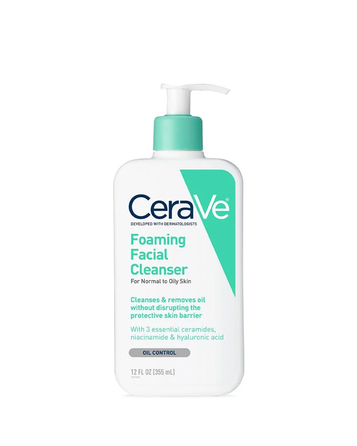 CERAVE FOAMING FACIAL CLEANSER 355ML