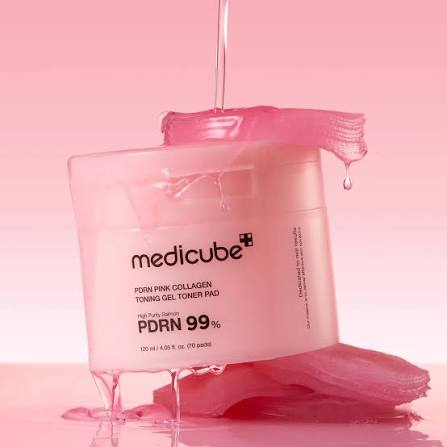 MEDICUBE PDRN PINK COLLAGEN TONING PAD