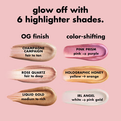 ELF HALO GLOW HIGHLIGHT BEAUTY WAND - CHAMPAGNE CAMPAIGN