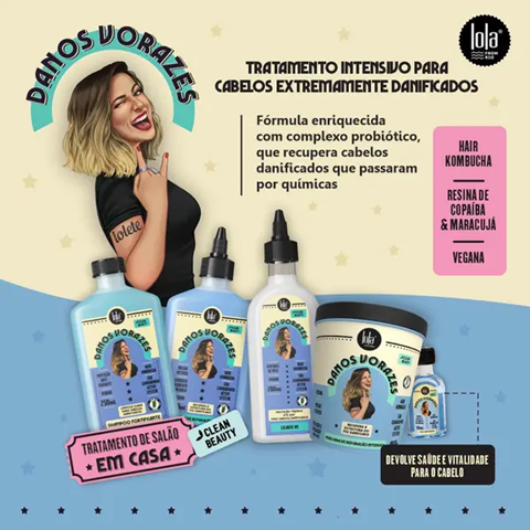 LOLA COSMETICS DANOS VORAZES BOOSTER REPARADOR 250ML