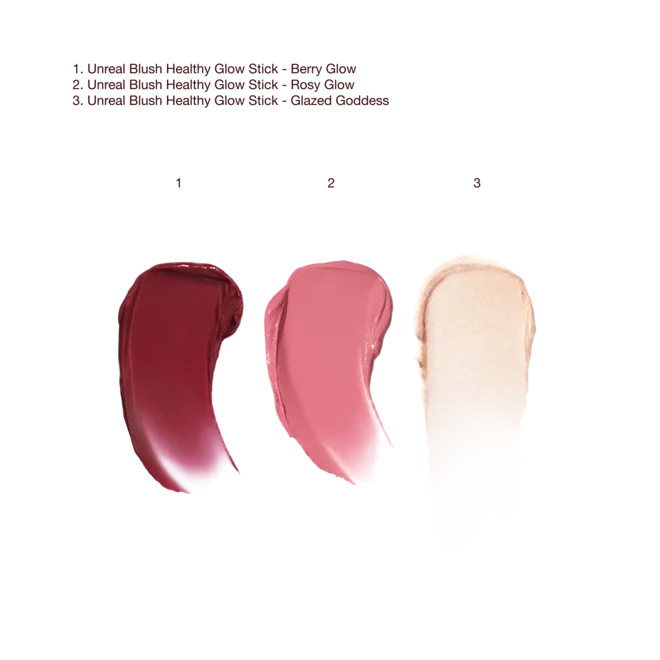 CHARLOTTE TILBURY UNREAL BLUSH + GLOW MINI TRIO
