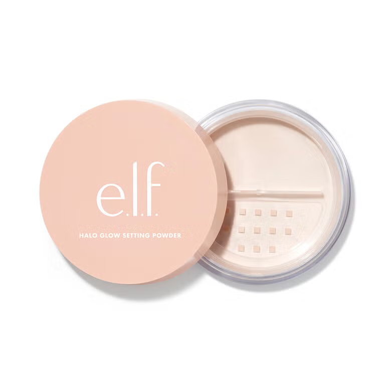 ELF HALO GLOW SETTING POWDER - LIGHT PINK