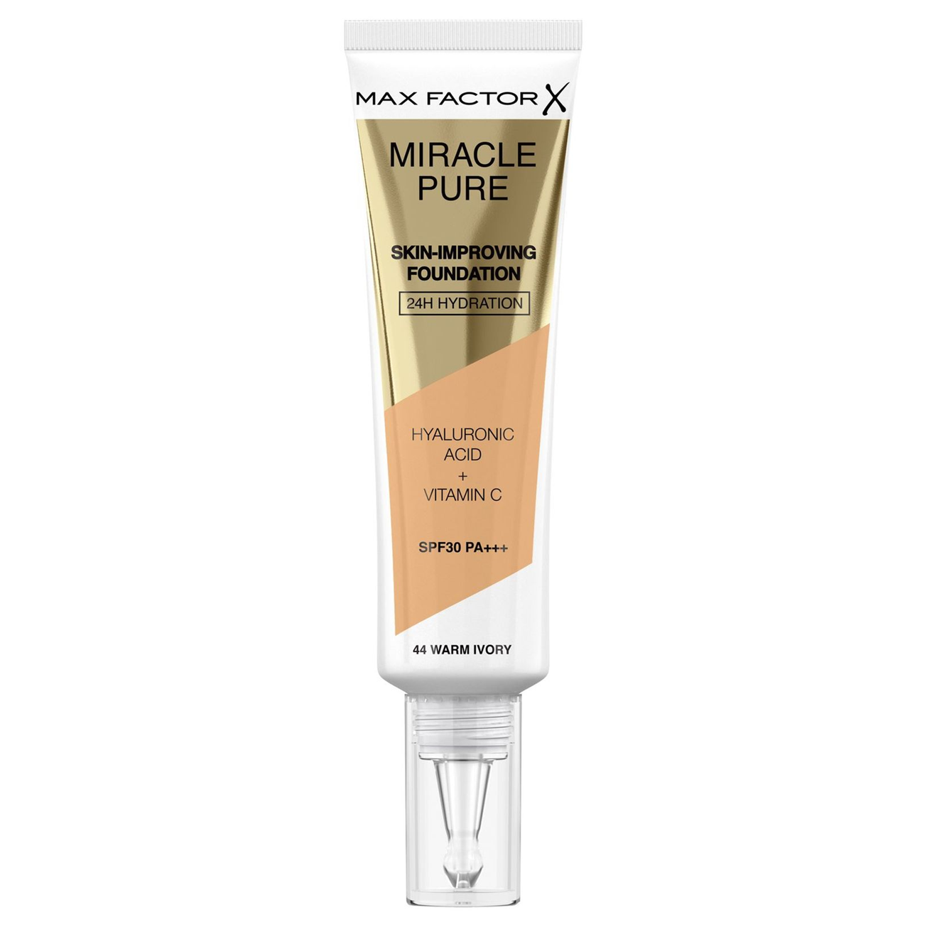 MAX FACTOR SKIN-IMPROVING FOUNDATION 44 WARM IVORY