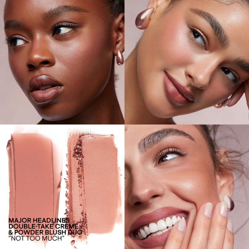 PATRICK TA CREME &amp; POWDER BLUSH DUO - NOT TOO MUCH