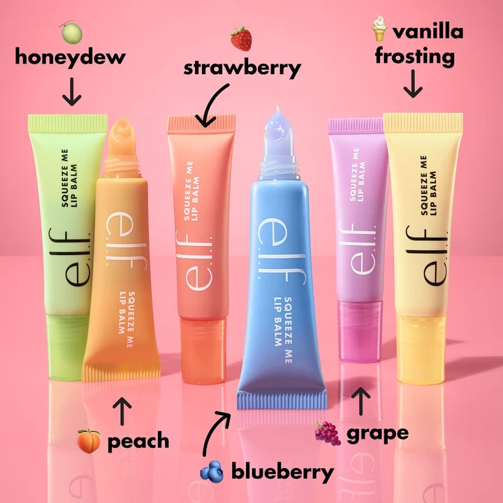 ELF SQUEEZE ME GLOW MOISTURIZING LIP BALM