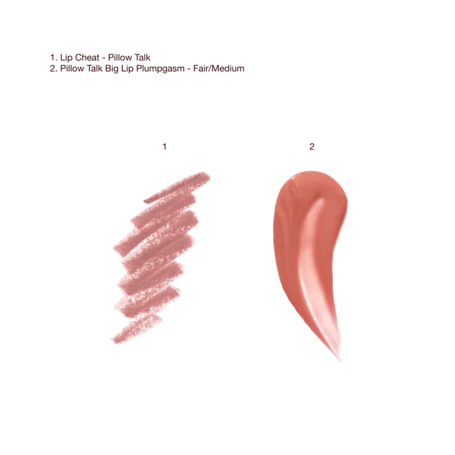 CHARLOTTE TILBURY PILLOWTALK PLUMPGASM LIP KIT