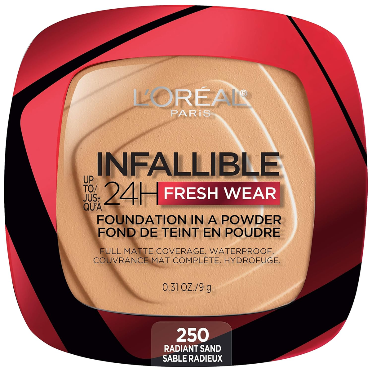 LOREAL INFALLIBLE POLVO 250 RADIANT SAND